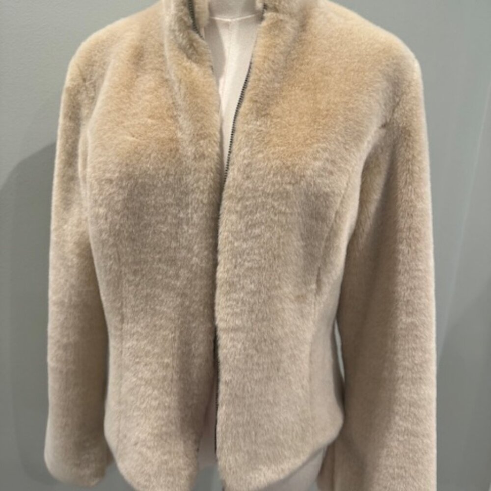 Short Faux Fur Jacket